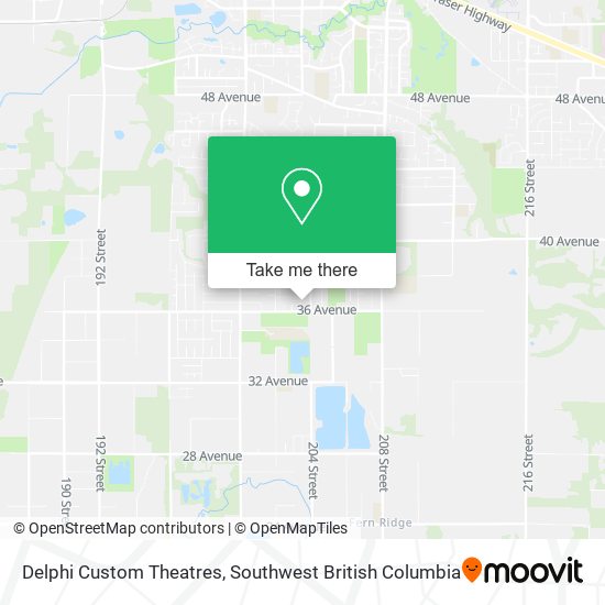 Delphi Custom Theatres plan
