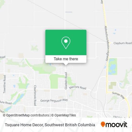 Tsquare Home Decor map
