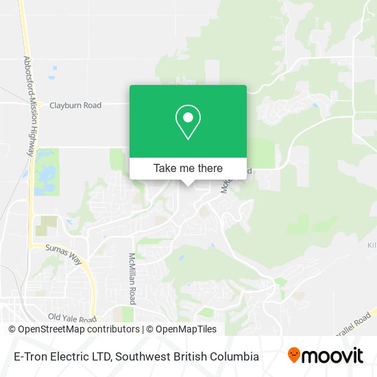 E-Tron Electric LTD map
