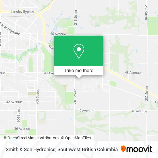 Smith & Son Hydronics map