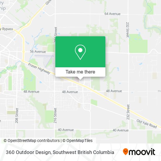 360 Outdoor Design map