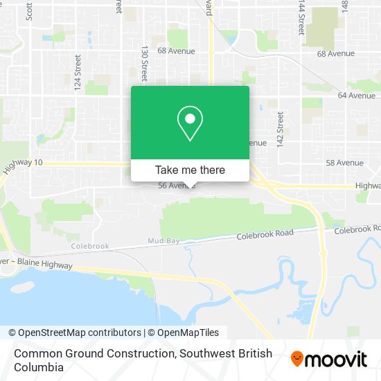 Common Ground Construction map
