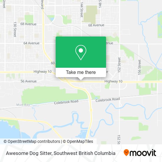 Awesome Dog Sitter map