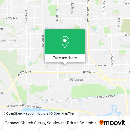 Connect Church Surrey plan
