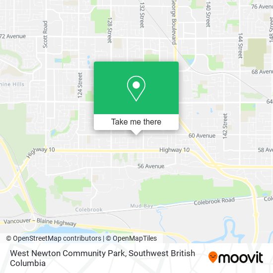 West Newton Community Park map