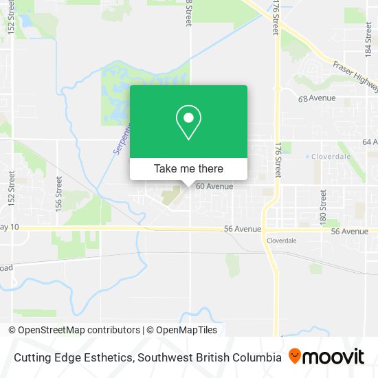 Cutting Edge Esthetics map