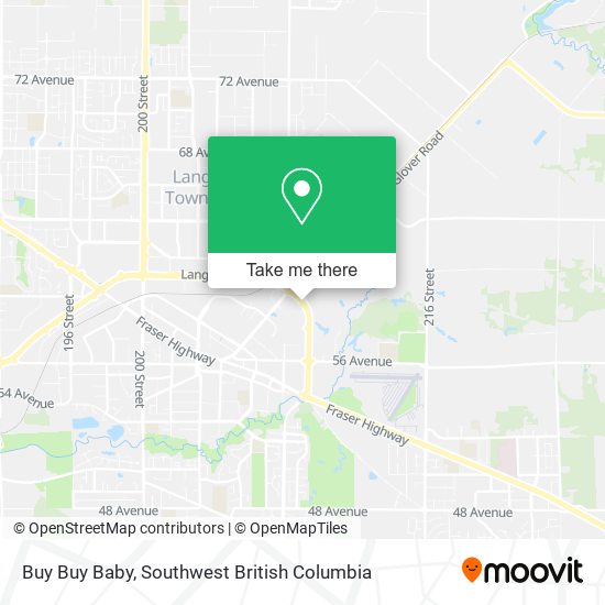 Buy Buy Baby map