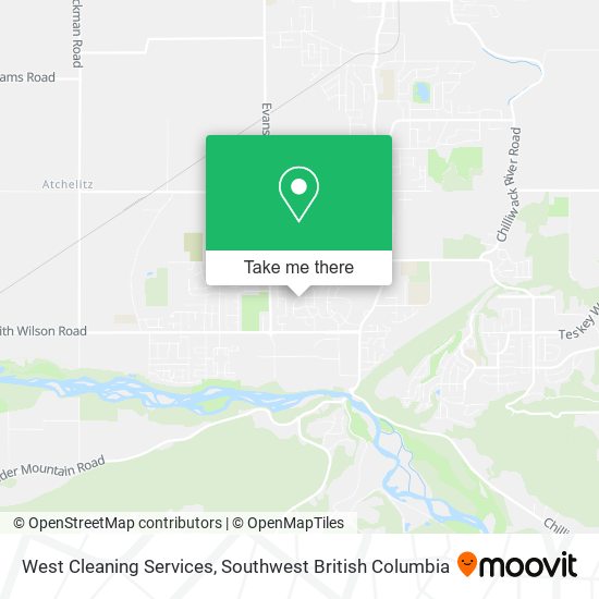 West Cleaning Services map
