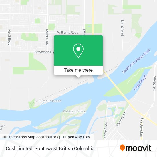 Cesl Limited map