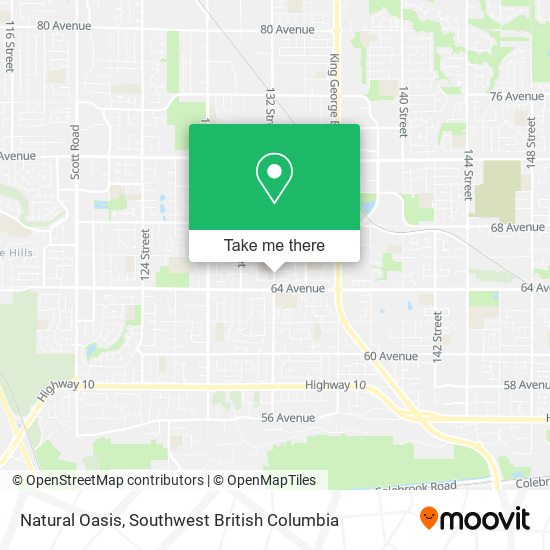 Natural Oasis plan
