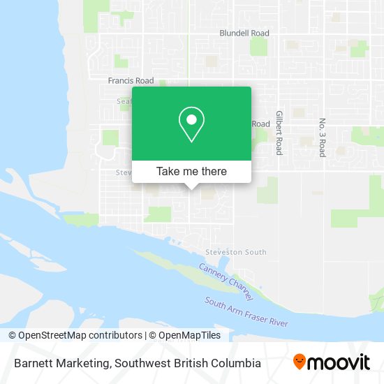 Barnett Marketing map
