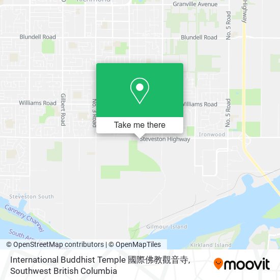 International Buddhist Temple 國際佛教觀音寺 map