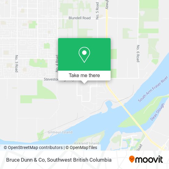Bruce Dunn & Co map