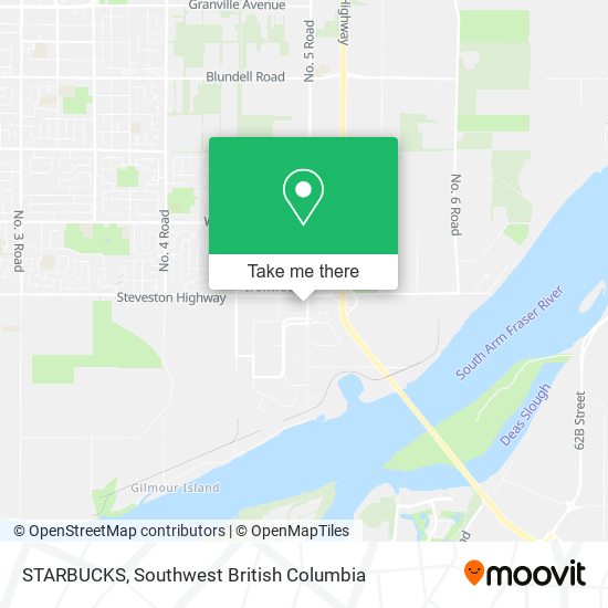 STARBUCKS map