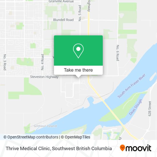 Thrive Medical Clinic map