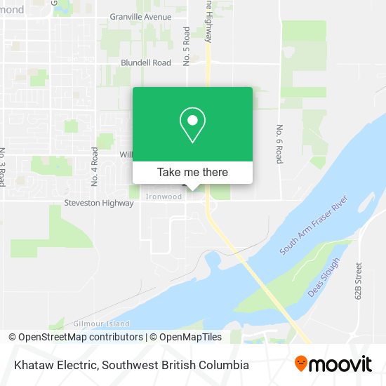 Khataw Electric map