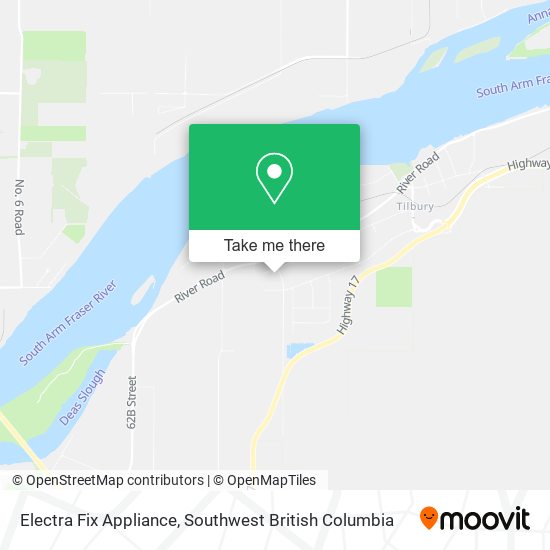 Electra Fix Appliance map