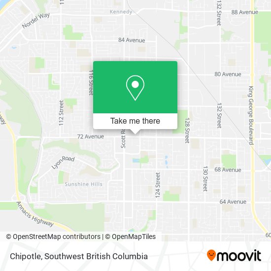 Chipotle map