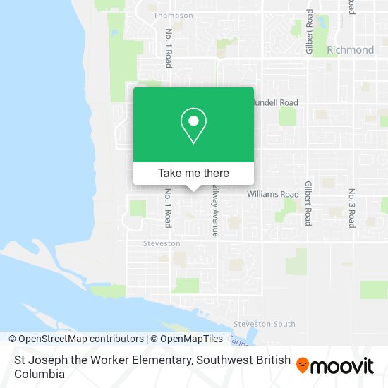 St Joseph the Worker Elementary map