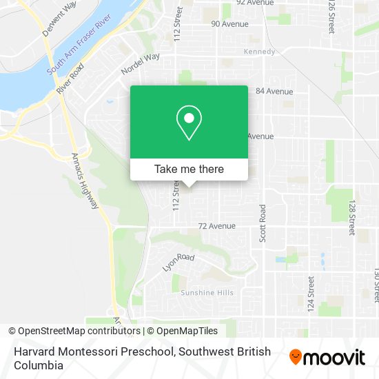Harvard Montessori Preschool map