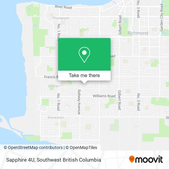 Sapphire 4U map
