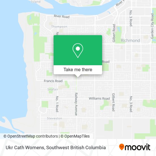 Ukr Cath Womens map