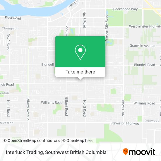 Interluck Trading map