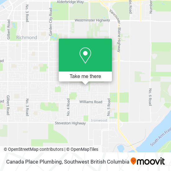 Canada Place Plumbing map