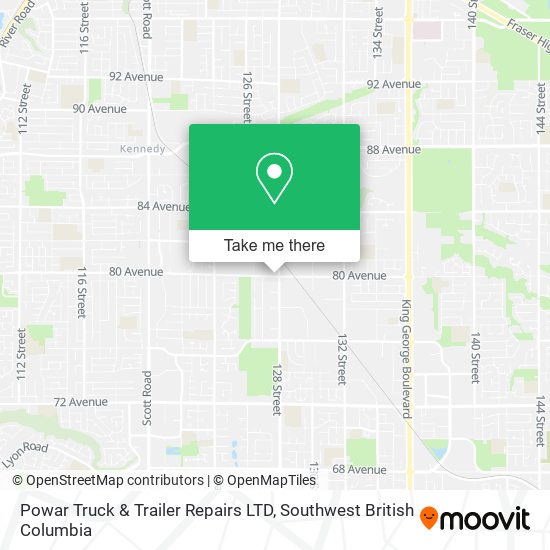 Powar Truck & Trailer Repairs LTD plan