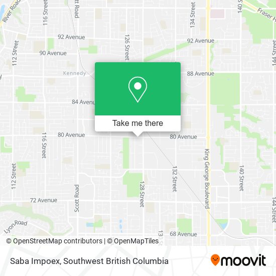 Saba Impoex map