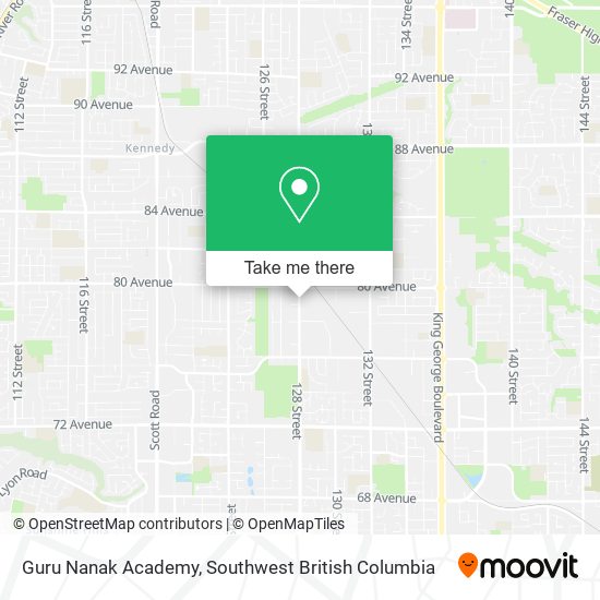 Guru Nanak Academy map