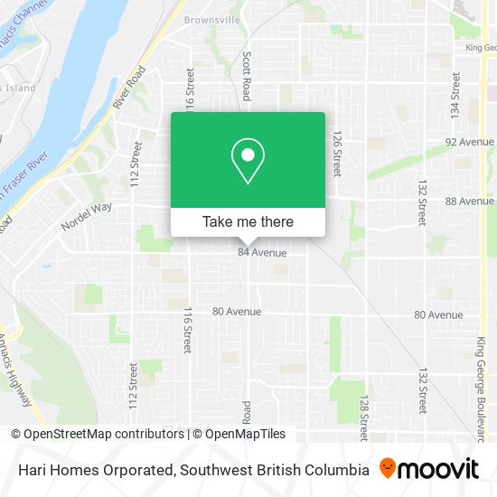 Hari Homes Orporated map