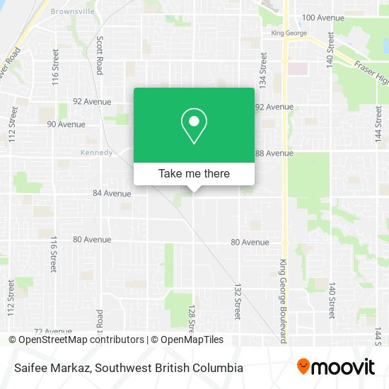Saifee Markaz map