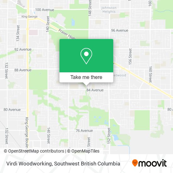 Virdi Woodworking map