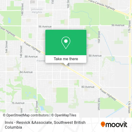 Invis - Resvick &Associate map