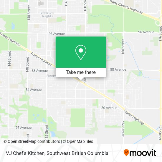 VJ Chef's Kitchen plan