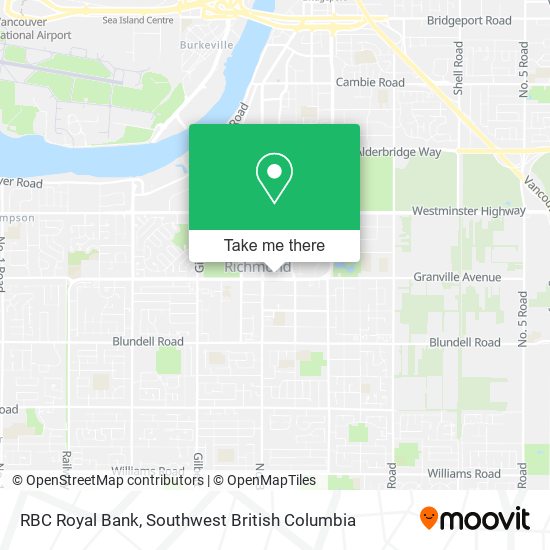 RBC Royal Bank map