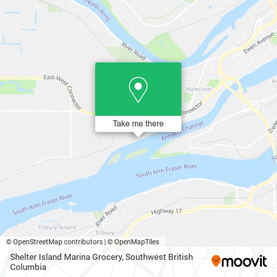 Shelter Island Marina Grocery map