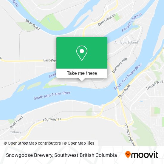 Snowgoose Brewery map