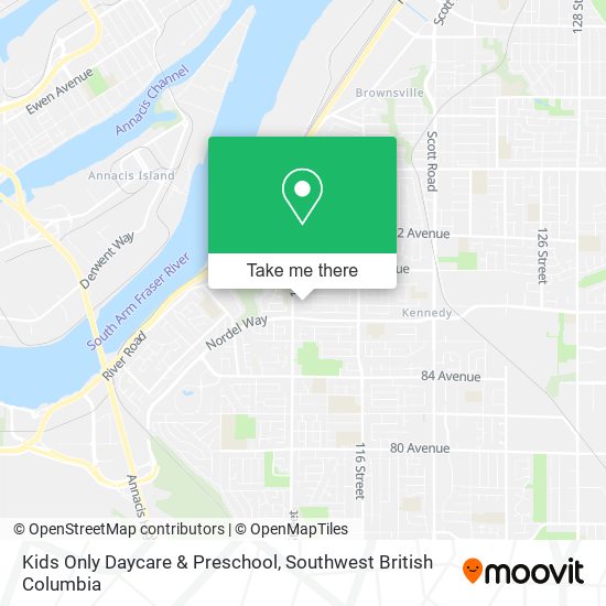 Kids Only Daycare & Preschool map
