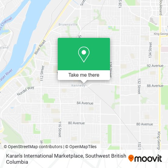 Karan's International Marketplace map