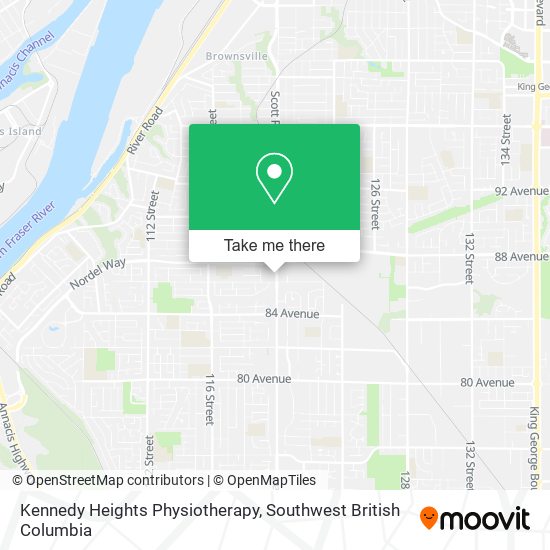 Kennedy Heights Physiotherapy map
