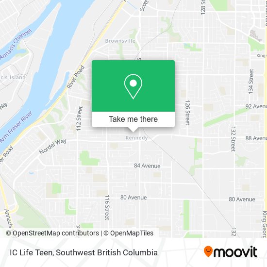 IC Life Teen map