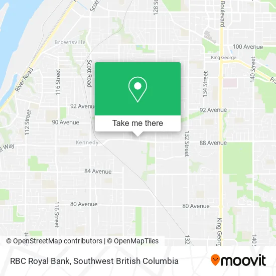 RBC Royal Bank map