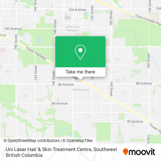 Uni Laser Hair & Skin Treatment Centre plan