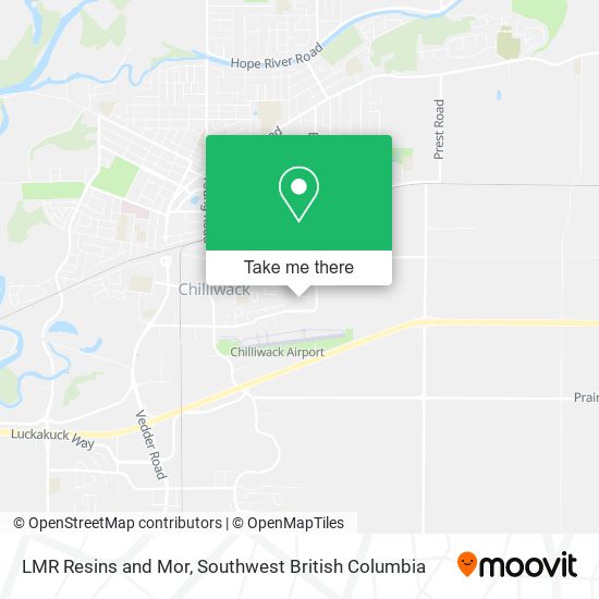 LMR Resins and Mor map