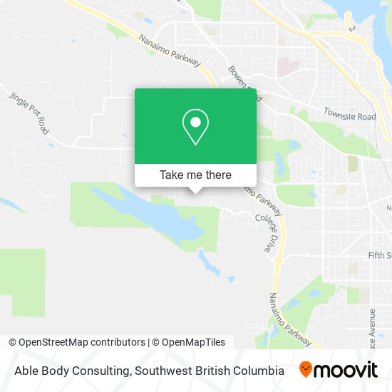 Able Body Consulting map