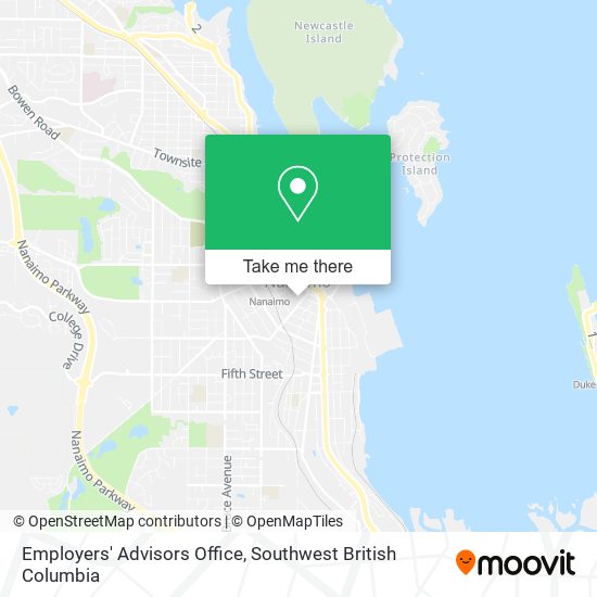 Employers' Advisors Office map