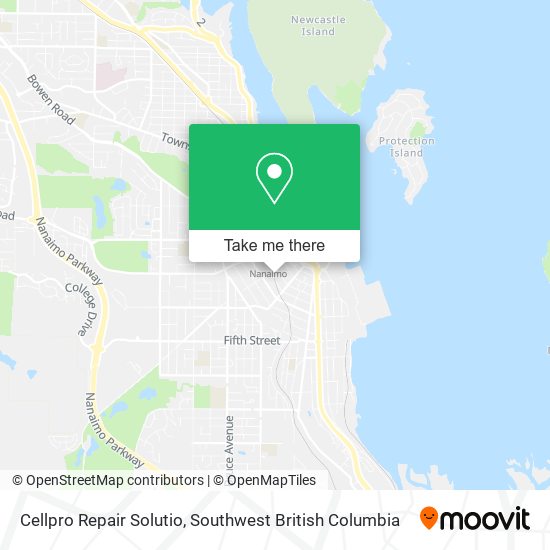 Cellpro Repair Solutio map