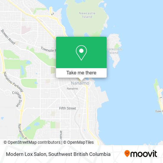 Modern Lox Salon map